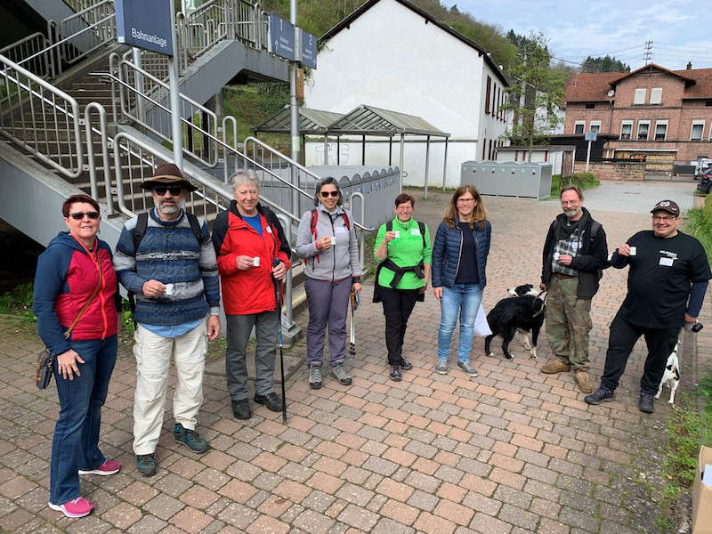 Gruppenfoto Weidenthal (Foto: H.Zinsmeister)