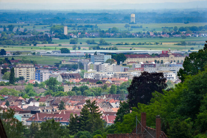 Blick auf Neustadt an der Weinstraße (Foto: Holger Knecht)
