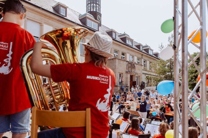 Musikschulfest 2019 (Foto: Pressestelle FT, Christian Frohlich)