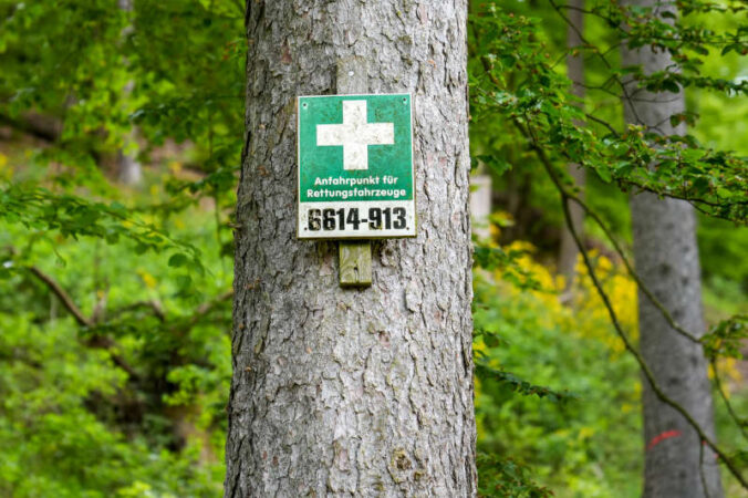 Rettungspunkt (Foto: Holger Knecht)