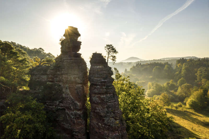 Braut und Bräutigam (Foto: Dominik Ketz / Pfalz-Touristik e.V.)