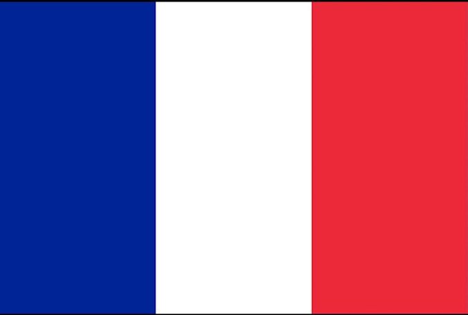 Flagge Frankreich französisch