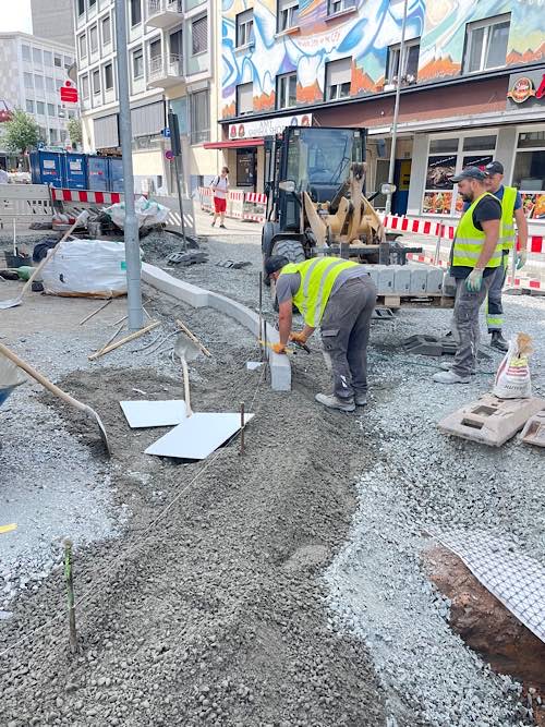 Bauarbeiten Neue Stadtmitte (Foto: Stadtverwaltung Kaiserslautern)