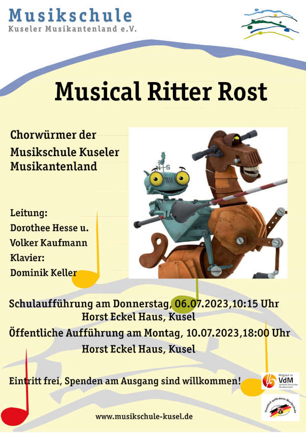 Plakat Ritter Rost