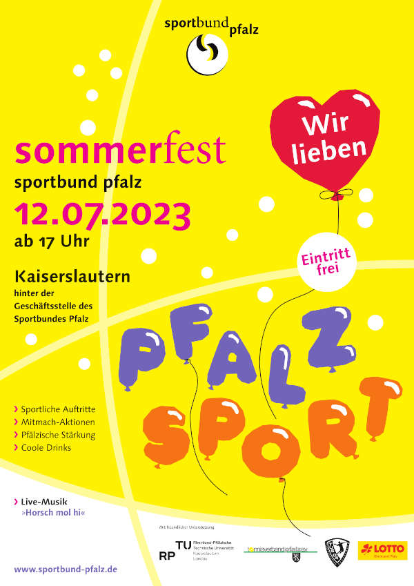 Sommerfest Sportbund Pfalz