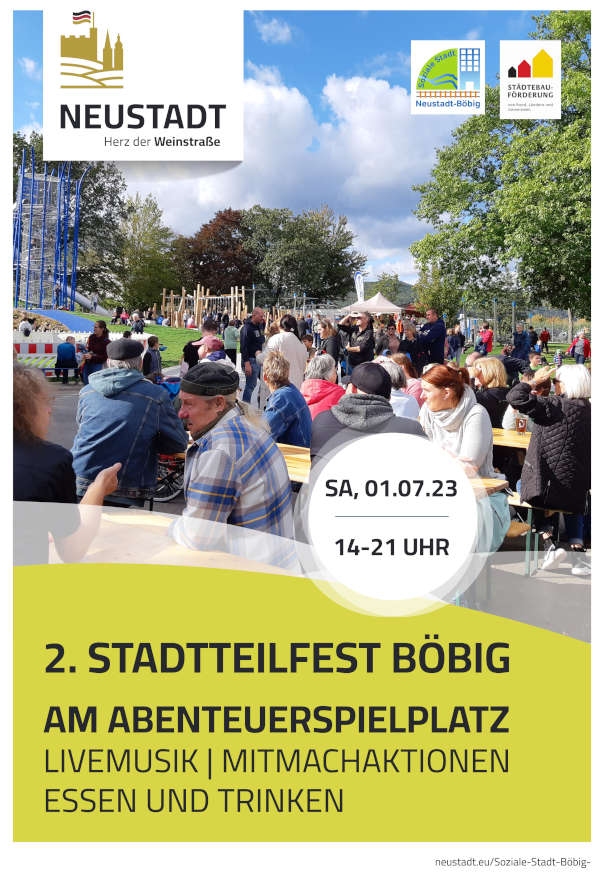 Stadtteilfest Böbig (Quelle: Stadtverwaltung Neustadt)