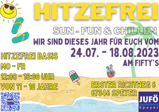 Flyer Hitzefrei