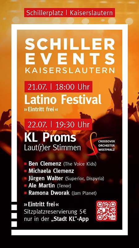 Schiller-Events (Quelle: Stadt Kaiserslautern)