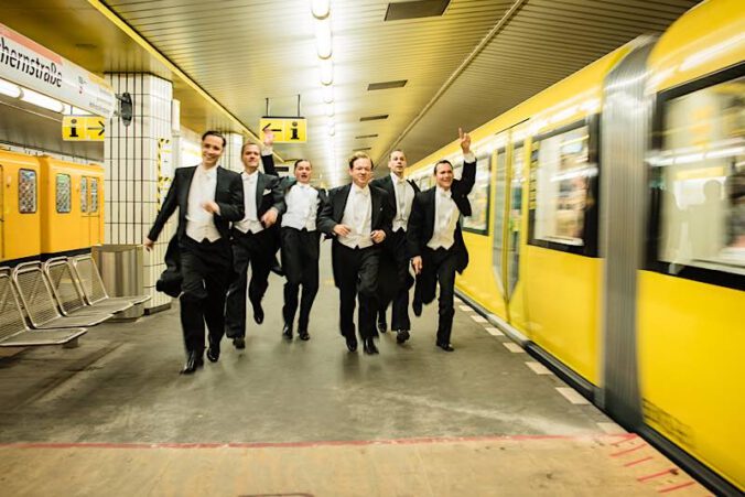 Die Berlin Comedian Harmonists (Quelle: Oliver Betke)