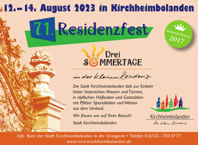 Residenzfest Kirchheimbolanden