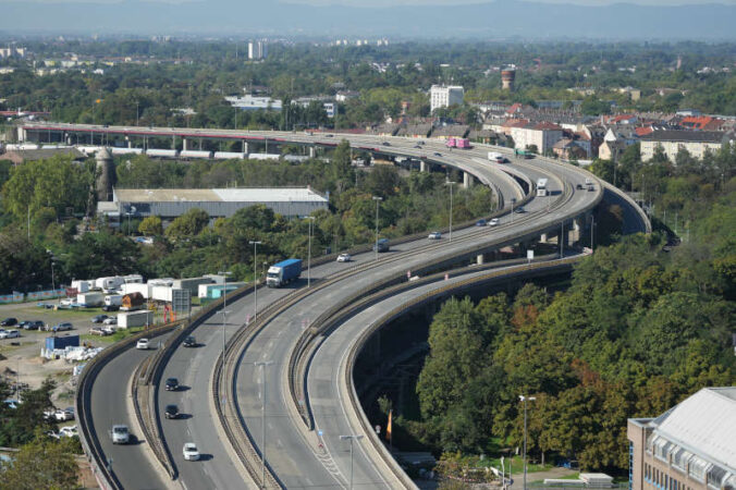 Hochstraße Nord in Ludwigshafen (Foto: Holger Knecht)