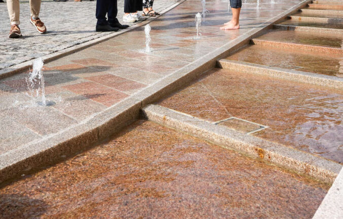 Wasser in die Stadt - Abschluss Bauabschnitt 2 (Foto: Holger Knecht)