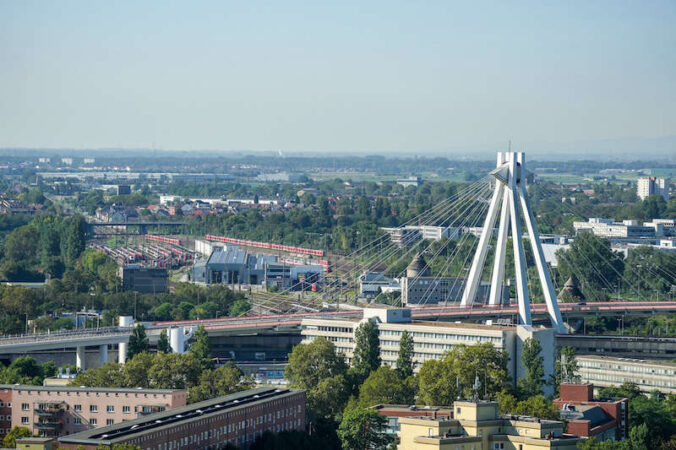 Blick auf die Hochstraße Süd in Ludwigshafen (Foto: Holger Knecht)