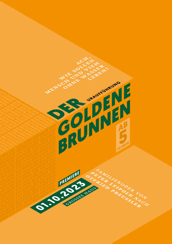 Der goldene Brunnen (Quelle: Pfalztheater Kaiserslautern)