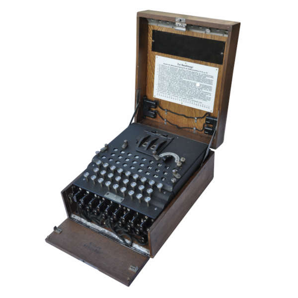 Chiffriermaschine Enigma (Foto: Edmond Kern)