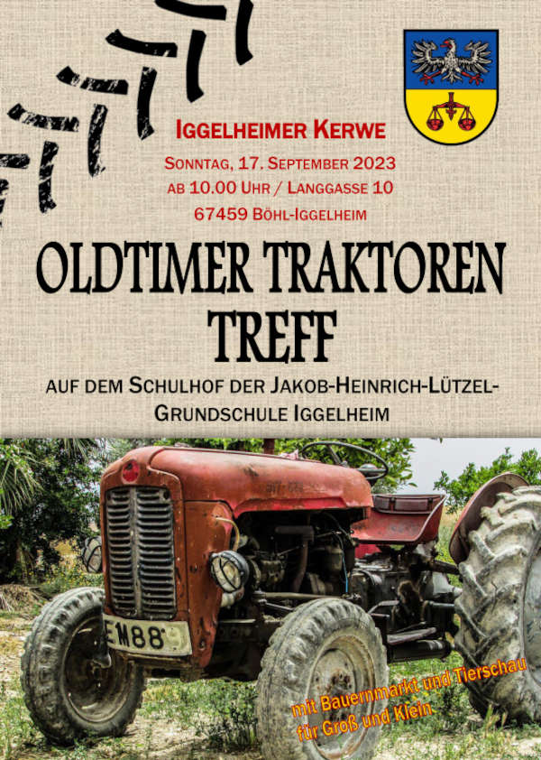 Plakat Oldtimer-Traktoren-Treff