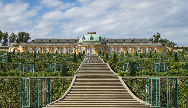 Schloss Sanssouci in Potsdam (Foto: Holger Knecht)
