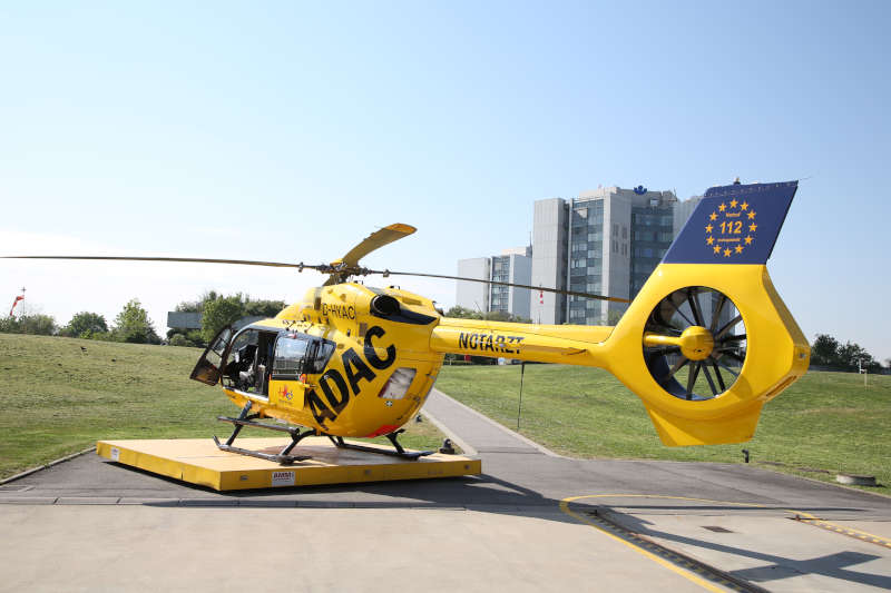 Station der ADAC Luftrettung mit "Christoph 5" an der BG Klinik Ludwigshafen (Foto: ADAC Luftrettung)