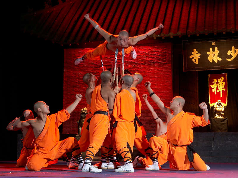 Die Mönche des Shaolin KungFu (Foto: Manfred Weihs)