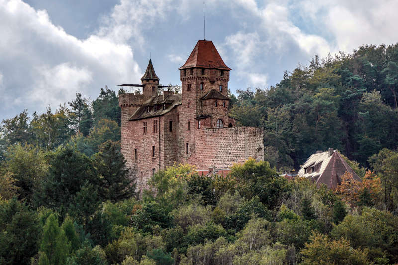 Die Burg Berwartstein (Foto: Holger Knecht)