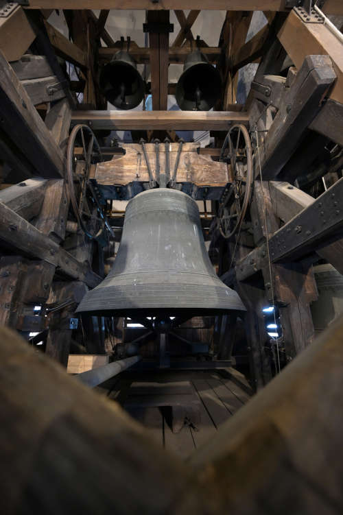 Der Glockenstuhl des Speyerer Doms (Quelle: Domkapitel Speyer, Klaus Landry)