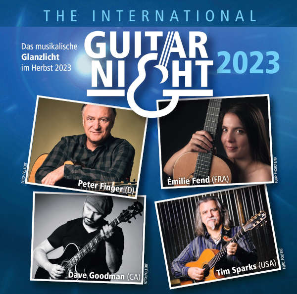 International Guitar Night 2023 am 19. November in Ludwigshafen
