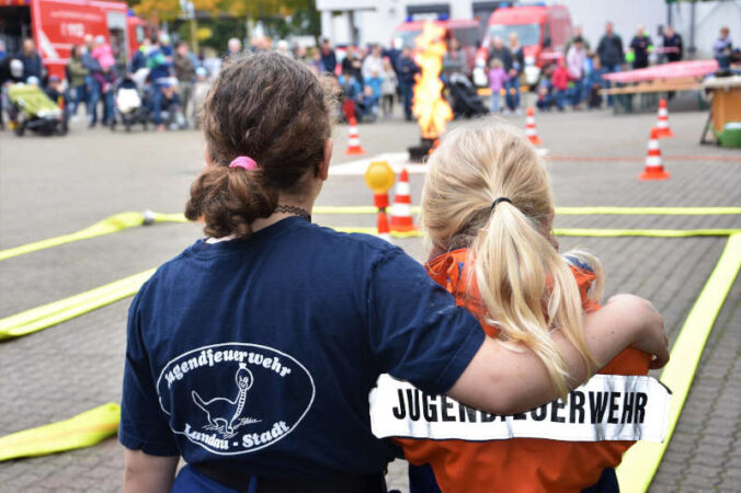 Auch die Jugendfeuerwehren werden am Tag der offenen Tür der Freiwilligen Feuerwehr Landau ihr Können präsentieren. (Quelle: Freiwillige Feuerwehr Landau)