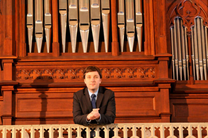 Der polnische Organist Michał Markuszewski (Foto: P. Diehl)