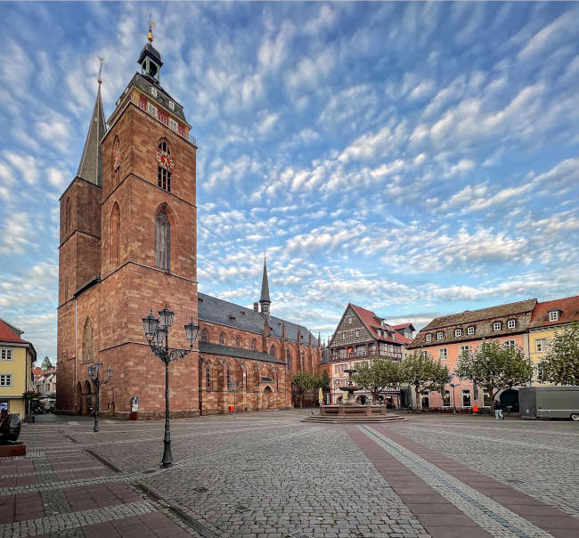 Marktplatz in Neustadt an der Weinstraße (Foto: Holger Knecht)