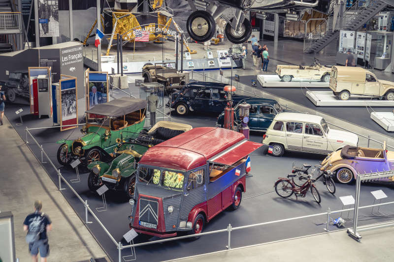 Sonderausstellung „Les Français“ im Technik Museum Speyer. (Quelle: TMSNHSP)