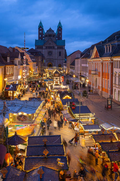 Weihnachtsmarkt Speyer (Foto: CC-BY Pfalz Touristik, Heimatlichter GmbH)