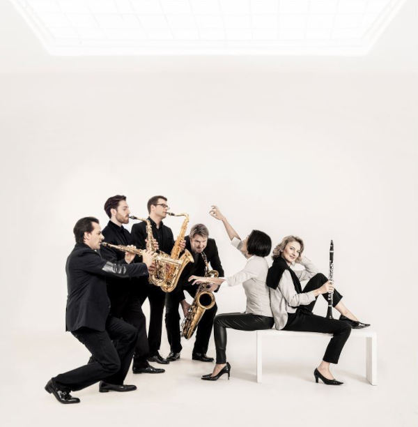 Das Alliage Quintett und Sabine Meyer (Foto: Ira Weinrauch)