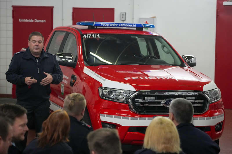 Wehrleiter Frank Flockerzi, Feuerwehr VG Lambrecht