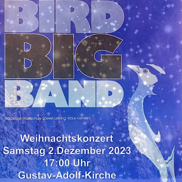 Weihnachtskonzert mit der Blue Bird Big Band