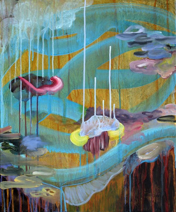 Anne Janoschka "Daydream 3",2022, Acryl auf Leinwand