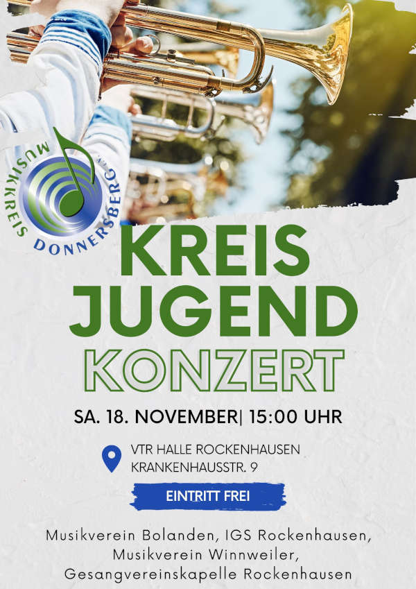 Kreisjugendkonzert am 18. November 2023 in Rockenhausen