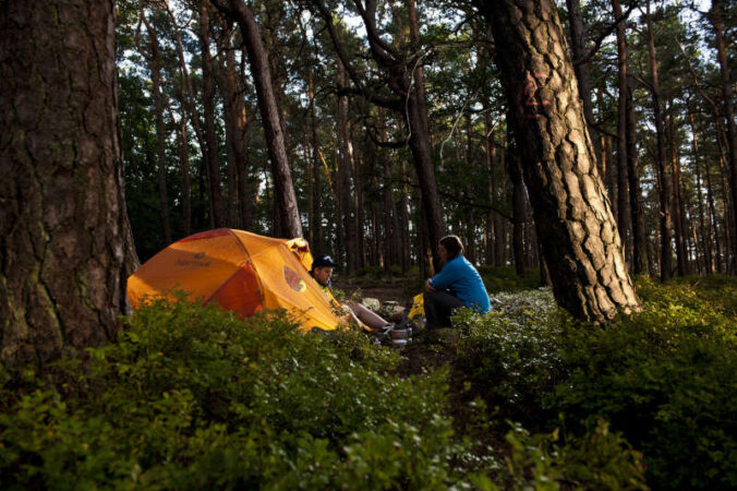 Trekking in der Pfalz (Foto: Ben Wiesenfarth, Bildarchiv Südliche Weinstrasse e.V.)