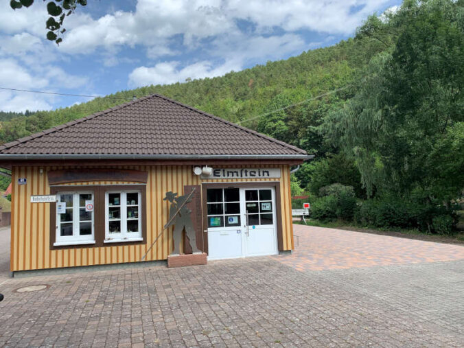 Barrierefreier Zugang zum Besucherinformationszentrum in Elmstein
