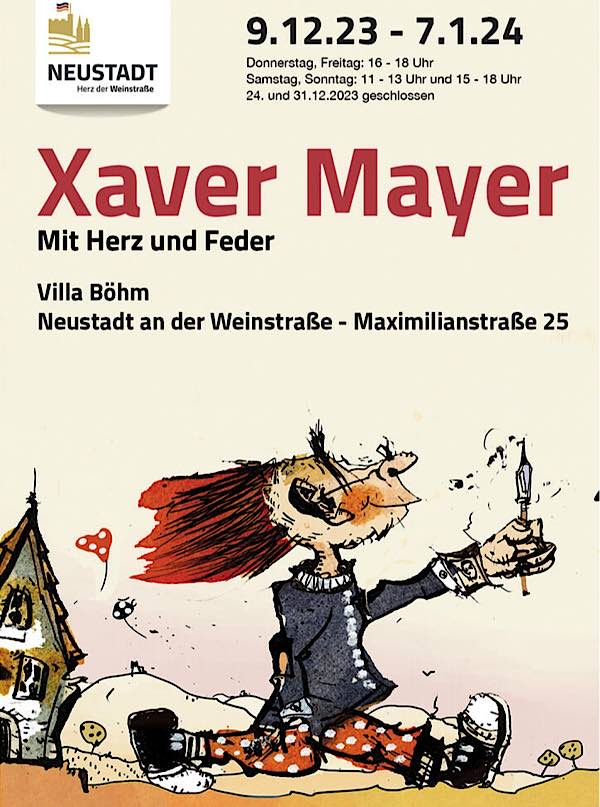 Ausstellung Xaver Mayer (Foto: Stadtverwaltung Neustadt)