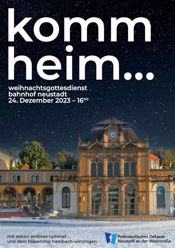 Plakat Weihnachtsgottesdienst