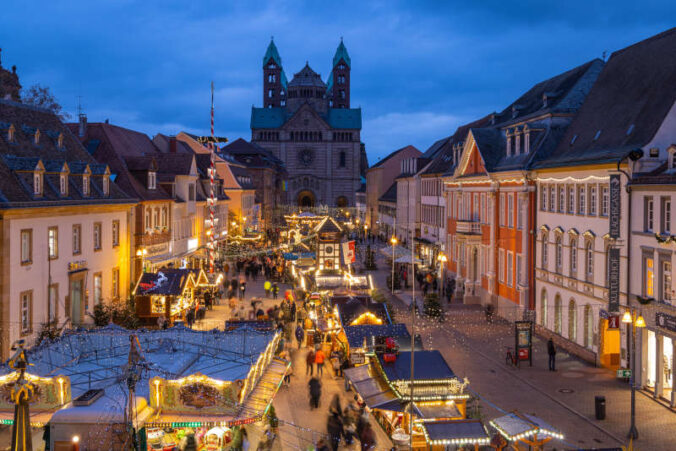 Weihnachts- und Neujahrsmarkt in Speyer (Foto: Heimatlichter GmbH / Pfalz Touristik e.V.)