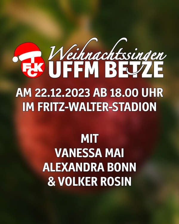 Weihnachtssingen uffm Betze