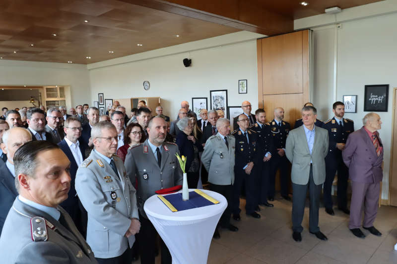 Besucher des Neujahrsempfangs (Foto: Bundeswehr/Frank Wiedemann)