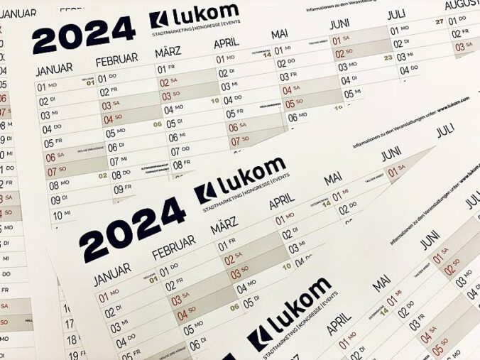 LUKOM-Jahresplaner (Foto: Torsten Kleb)