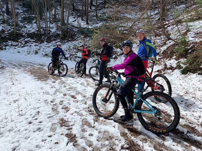 MTB-Wintertour (Foto: Donnersberg-Touristik-Verband)