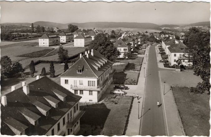 Blick in die Fliegerstrasse (Foto: Stadtarchiv Kaiserslautern)