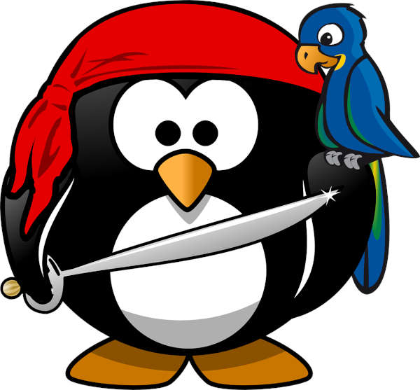 Symbolbild Pirat (Foto: Pixabay/OpenClipart-Vectors)
