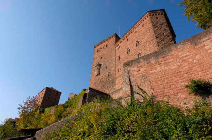 Reichsburg Trifels (Foto: Thomas Haltner, Bildarchiv Südliche Weinstrasse e.V.)