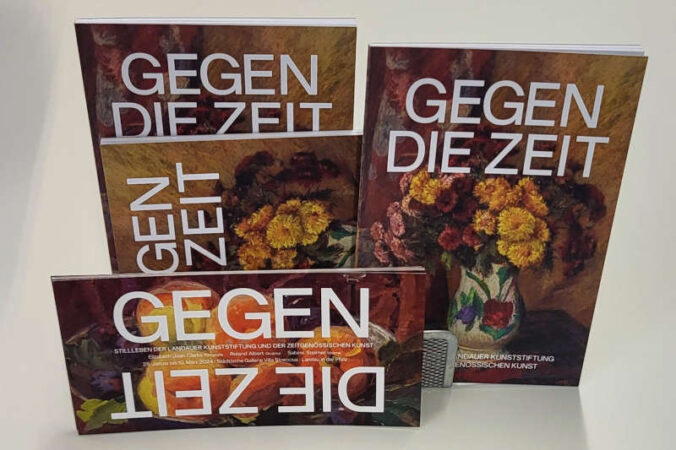 Die Begleitbroschüre zur Ausstellung „Gegen die Zeit…“ (Quelle: Stadt Landau)