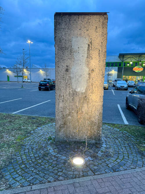 Berliner Mauer Teil Ansicht AKS